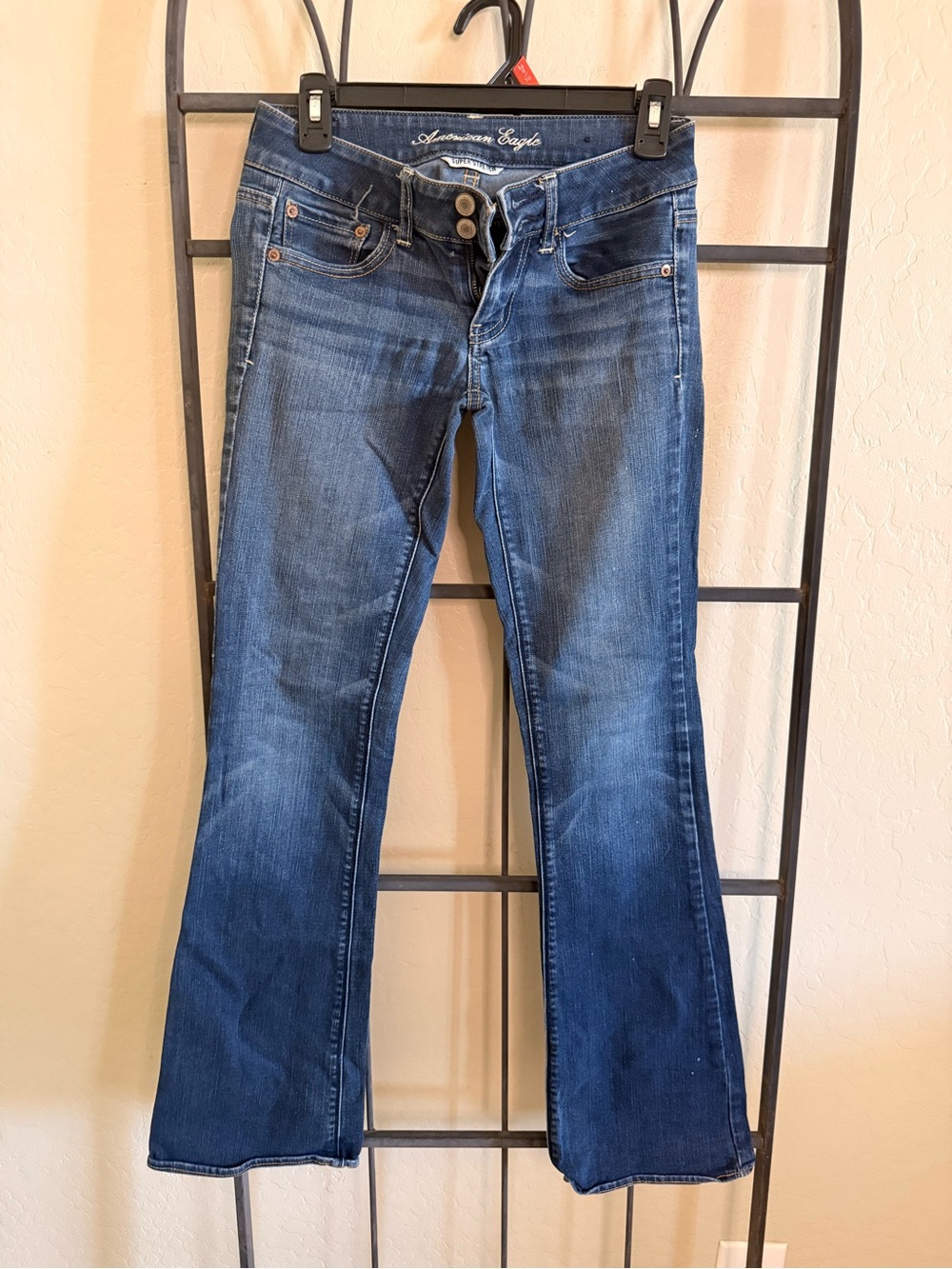 3 Pc Women’s Jeans Lot 7 For All Mankind American Eagle Artist Mossimo Denim